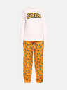 Styx Pigiama Styx Cactus arancione e bianco da donna