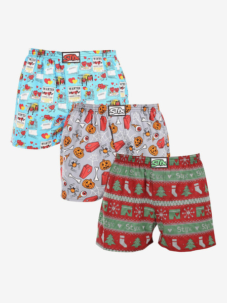 Styx Boxer shorts 3 pcs