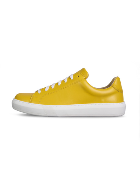 Vasky Sneakers/Stivali in pelle da donna Giallo Vasky Glory Giallo