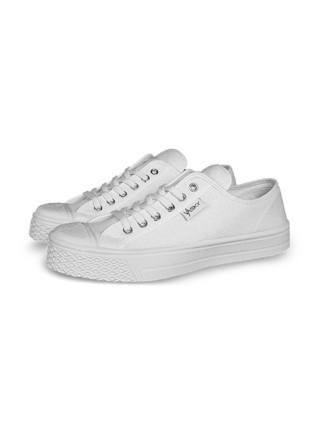 Vasky Scarpe da ginnastica di tela da donna / stivali bianchi Vasky Kanvasky