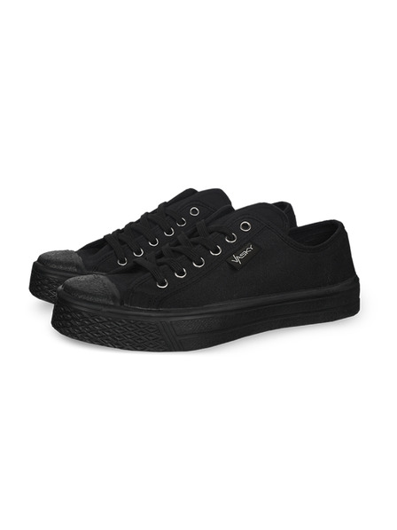 Vasky Scarpe da ginnastica / stivali di tela da donna nero Vasky Kanvasky