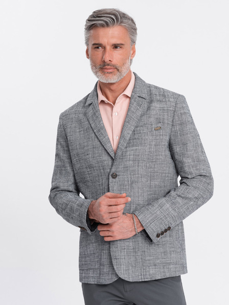 Ombre Clothing Giacca grigia da uomo Ombre Clothing