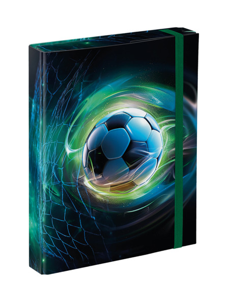 BAAGL  Cartelle blu per quaderni di scuola A5 Baagl Pallone da calcio