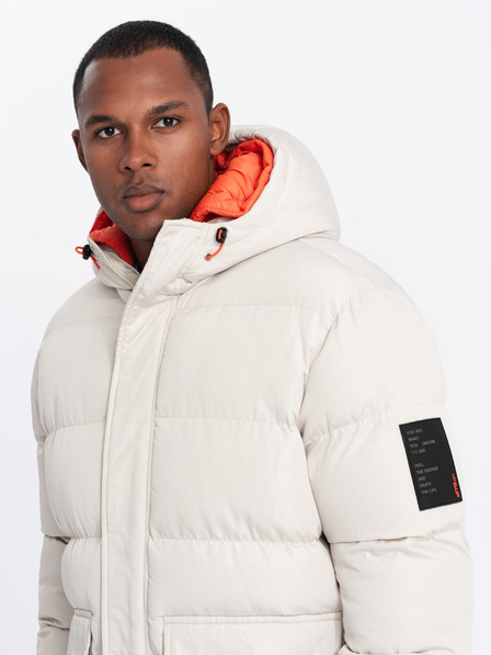 Ombre Clothing Giacca calda sportiva da uomo Ombre Clothing con doppio cappuccio