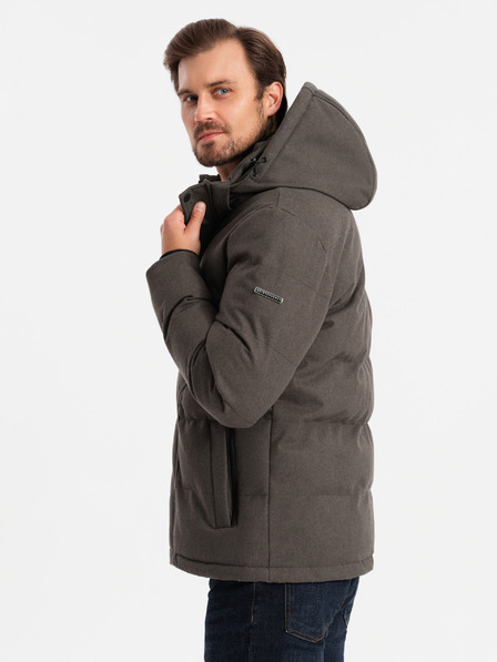Ombre Clothing Giacca con cappuccio da uomo Ombre Clothing