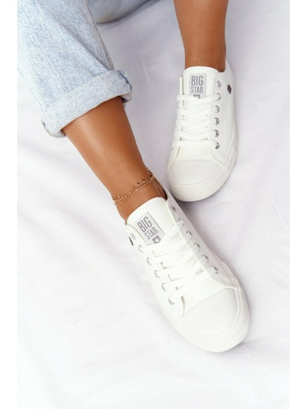 BIG STAR SHOES Scarpe da ginnastica classiche Big Star da donna - Bianco