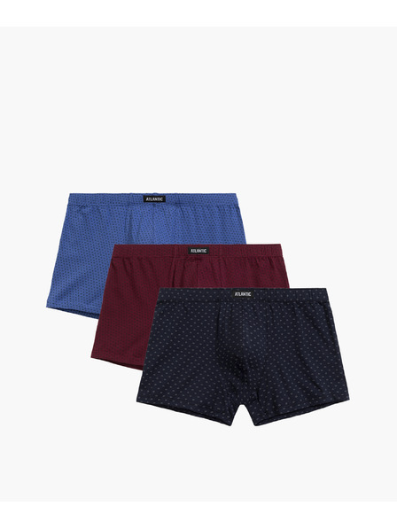 Atlantic Boxer da uomo ATLANTIC 3Pack - multicolore