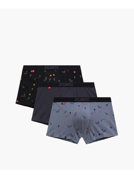 Atlantic Boxer da uomo ATLANTIC 3Pack - multicolore