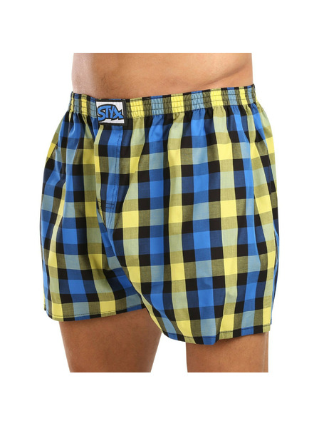 Styx Pantaloncini Styx Classic Rubber da uomo oversize multicolore
