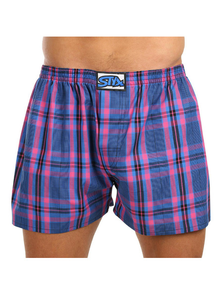 Styx Pantaloncini Styx Classic Rubber da uomo oversize multicolore