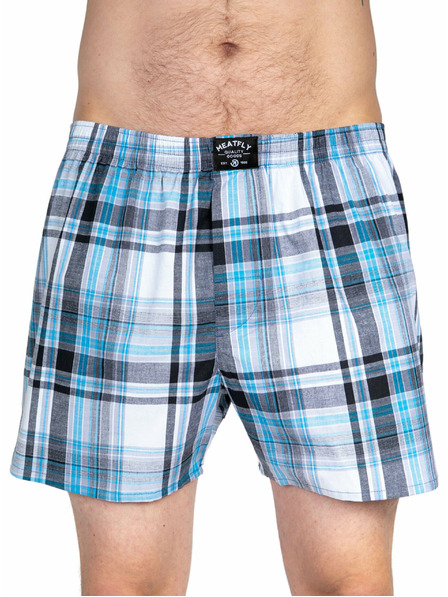 Meatfly Meatfly pantaloncini boxer uomo Doug Green / Black