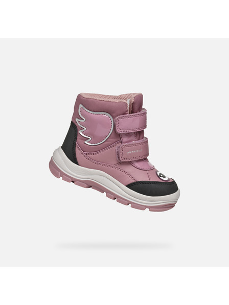 Geox Pink girls' winter shoes Geox Flanfil B Abx