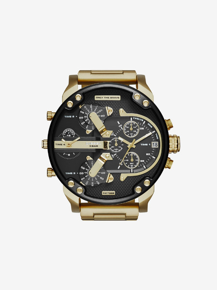 Diesel Orologio dorato da uomo Diesel Mr. Daddy 2.0