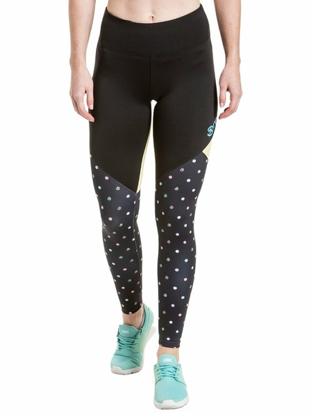 Meatfly Meatfly leggings donna Arabel Color Dots/Yellow | Pois | Taglia