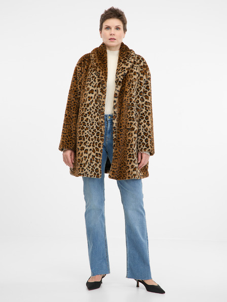 Orsay Cappotto da donna marrone chiaro a fantasia ORSAY
