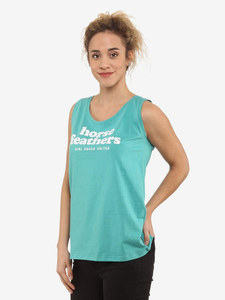 Horsefeathers Top Allison - turchese polveroso taglia M HORSEFEATHERS