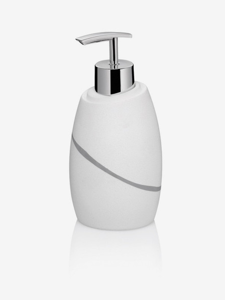 Kela Dispenser sapone Talus in poliresina bianco 300 ml KELA