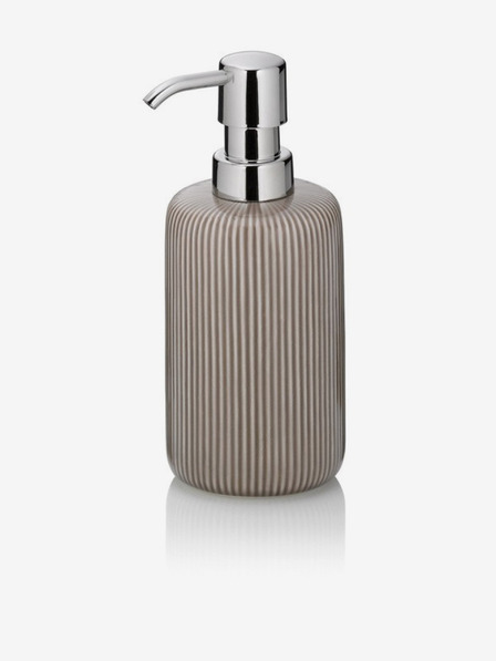Kela Dispenser sapone Ava in ceramica grigia 350 ml KELA