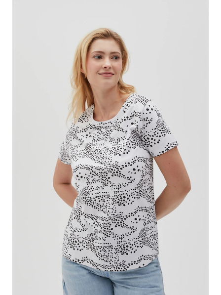 Moodo CAMICIA DONNA L-TS-4631 BIANCO Moodo