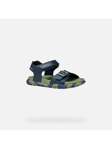 Geox Sandali blu per ragazzi Geox Fusbetto