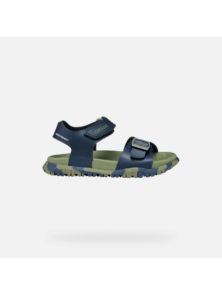 Geox Sandali blu per ragazzi Geox Fusbetto