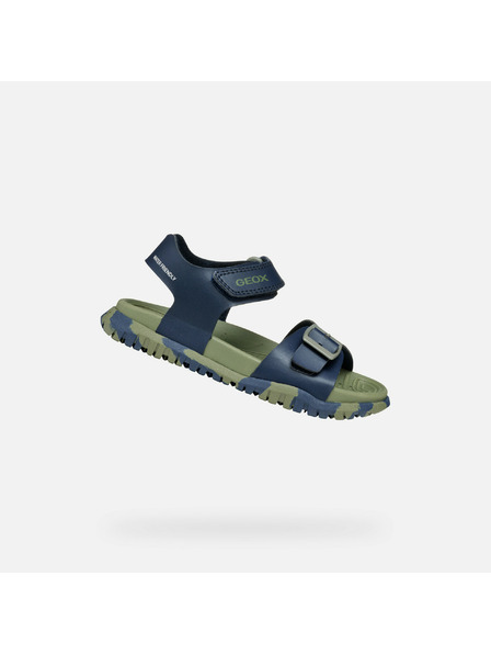 Geox Sandali blu per ragazzi Geox Fusbetto