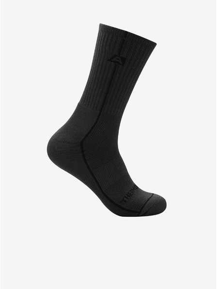 ALPINE PRO Calzini unisex con trattamento antibatterico ALPINE PRO BANFF 2 grigio
