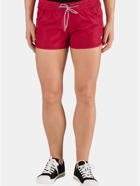 Sam 73 Pantaloncini da donna rossi SAM 73