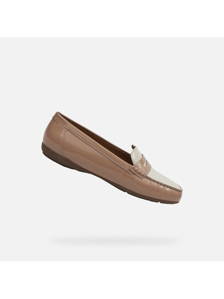 Geox Geox Annytah moc mocassini donna marrone chiaro