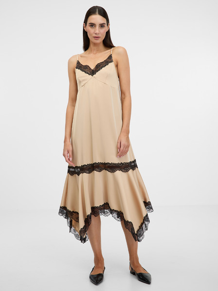 Orsay Abito midi marrone chiaro da donna ORSAY