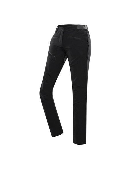 ALPINE PRO Pantaloni asciugatura rapida con cool dry da donna ALPINE PRO RAMELA black