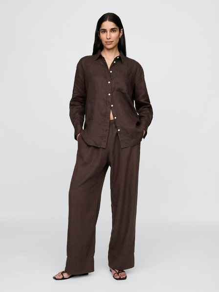 GAP Pantaloni larghi in lino GAP